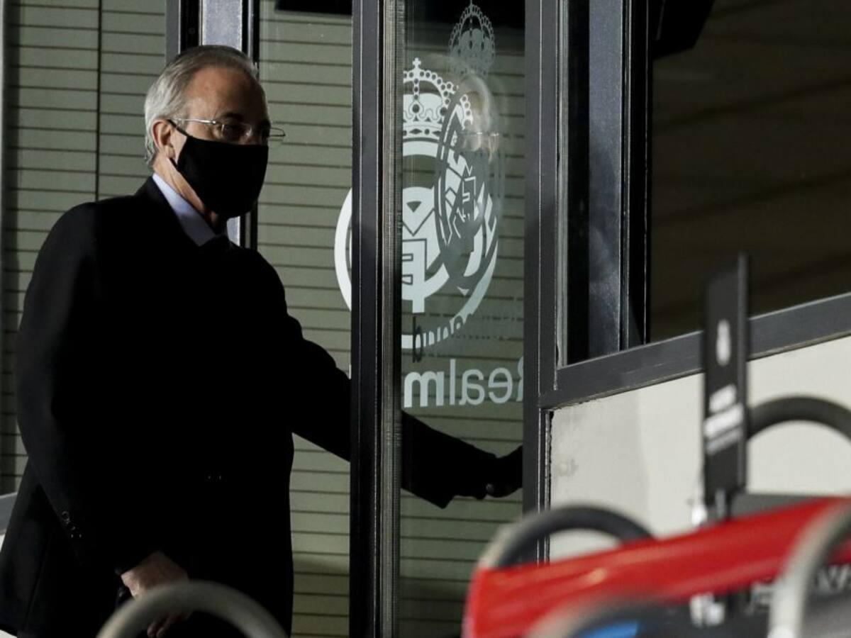 Florentino Pérez, presidente del Real Madrid, positivo para COVID-19