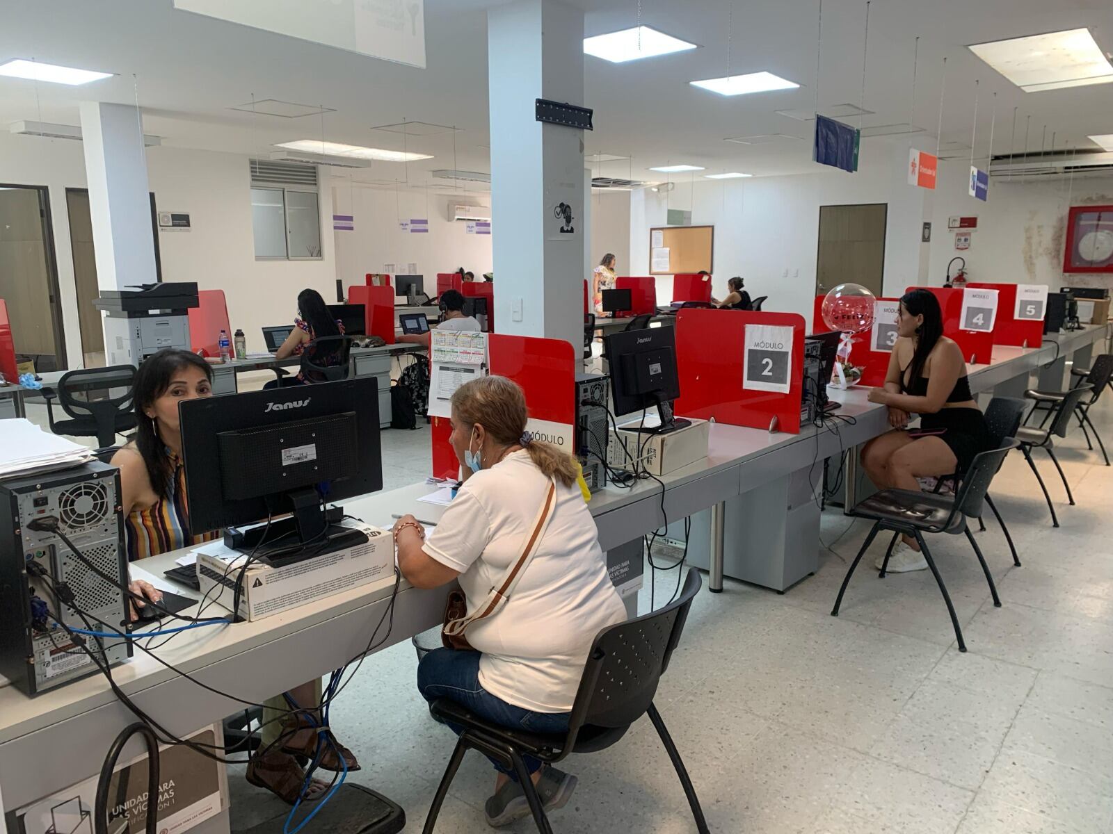 En el Centro Regional de Atención Crav.