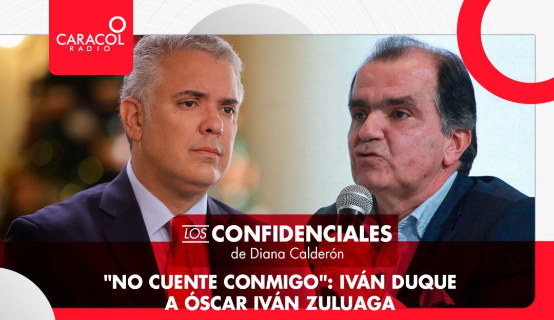 Iván Duque y Óscar Iván Zuluaga