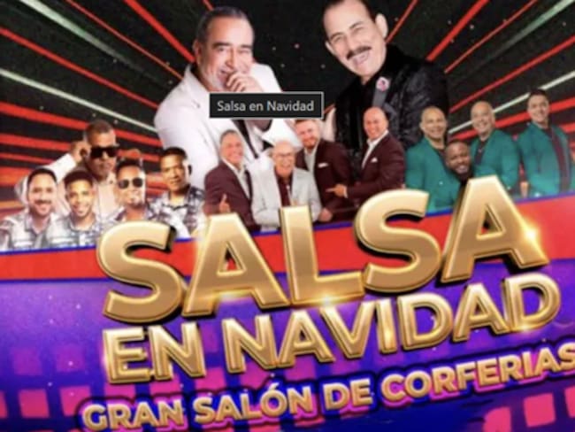 Llegó Diciembre y este es el mejor concierto de Salsa en Bogotá “Salsa en Navidad”