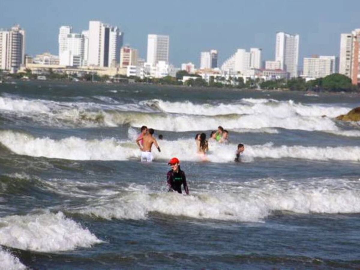 Incremento oleaje y vientos en las costas del Mar Caribe colombiano