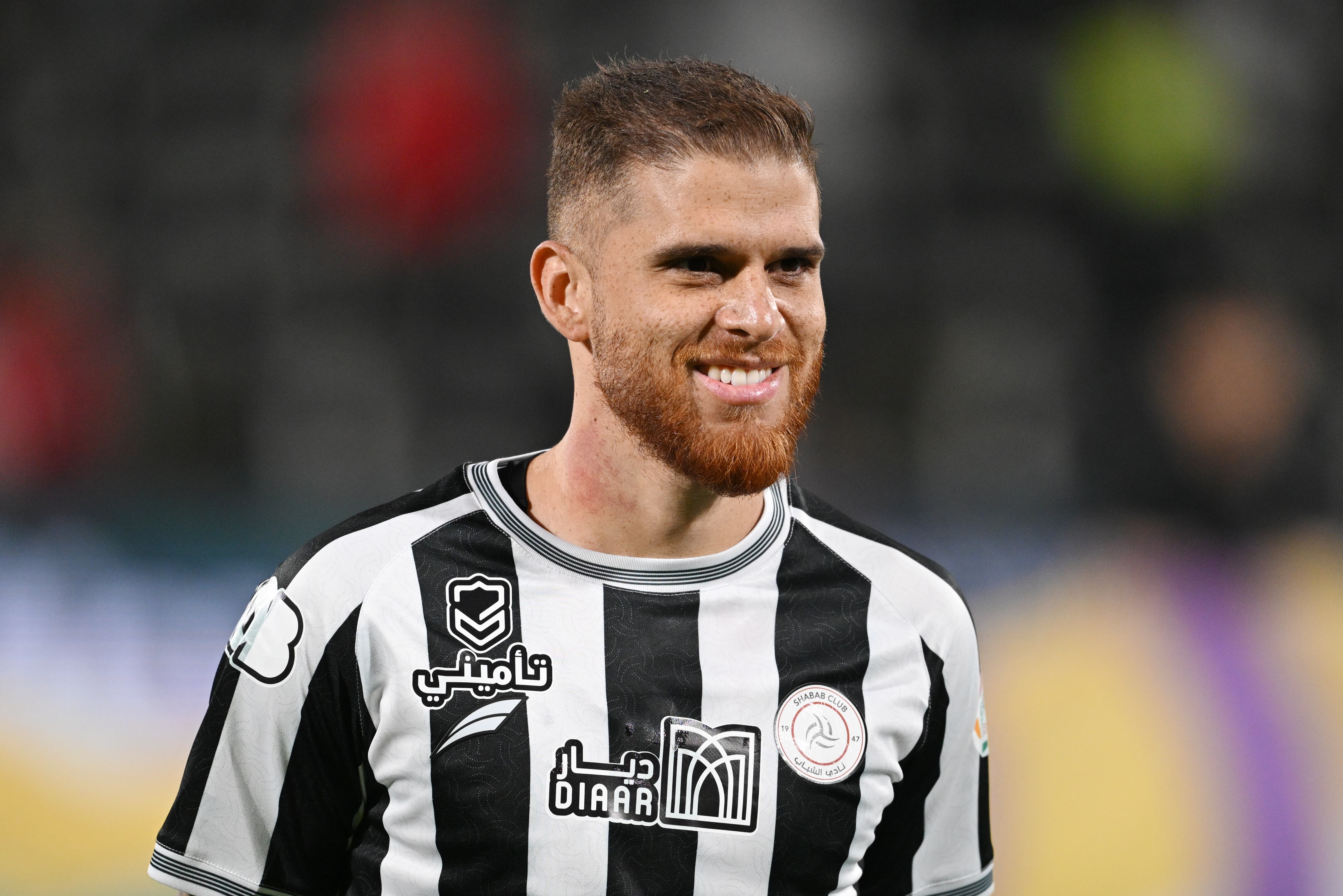 Gustavo Cuéllar en su paso por Al-Shabab. (Photo by Michael Regan/Getty Images)