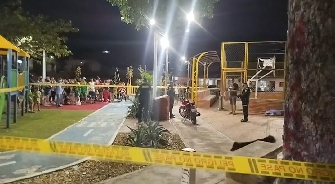 Homicidio en el barrio La Cabrera / Foto: Noticias Cúcuta 75