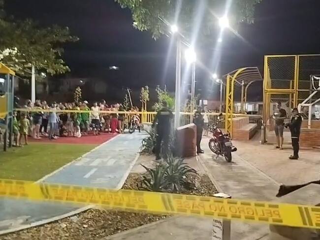 Homicidio en el barrio La Cabrera / Foto: Noticias Cúcuta 75