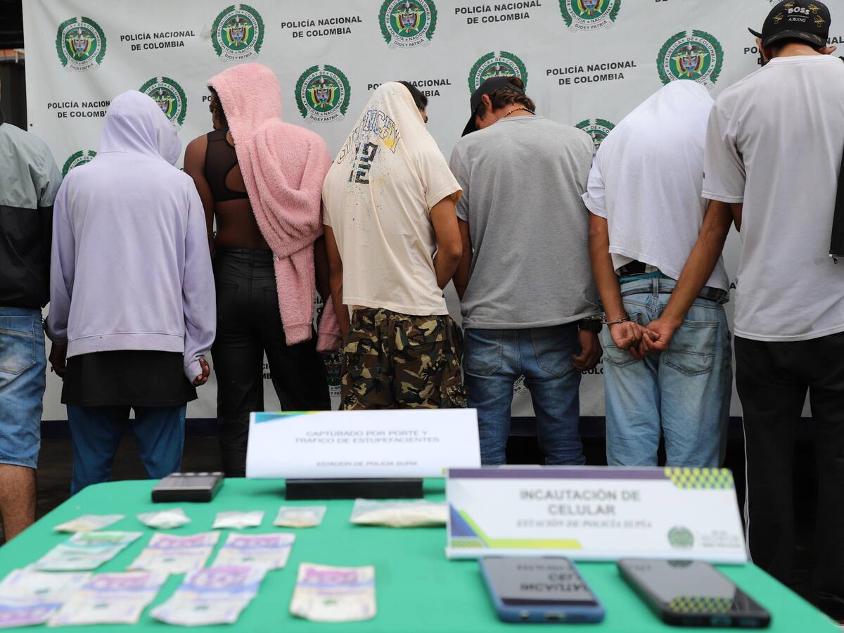 Más de 20 personas son capturadas en Caldas por tráfico de estupefacientes, entre ellos un menor