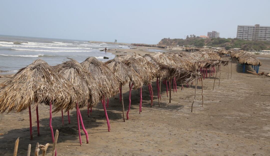 Playas de Puerto Colombia (Cortesía: Gobernación del Atlántico)