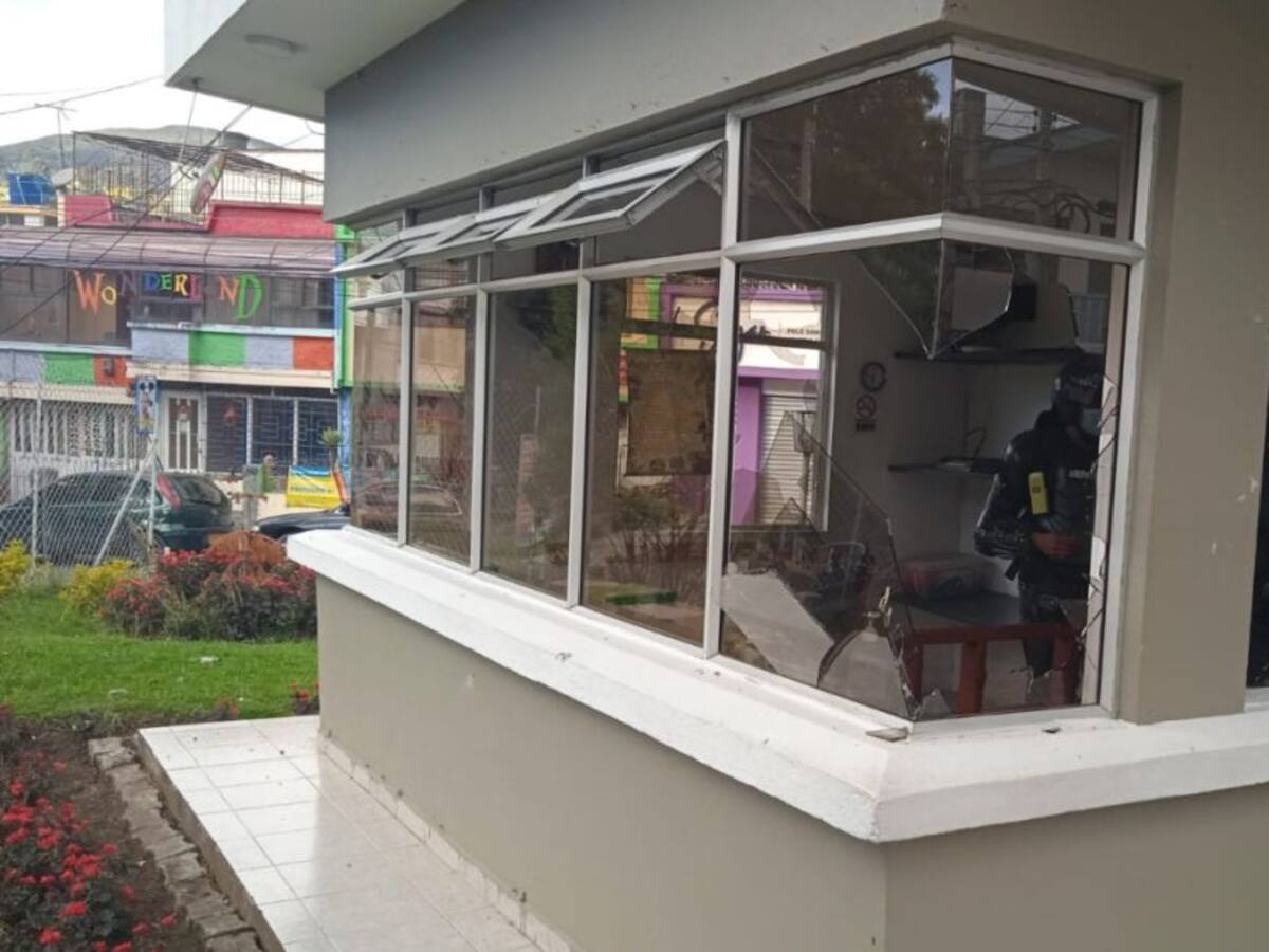 Heridos y daños en protesta