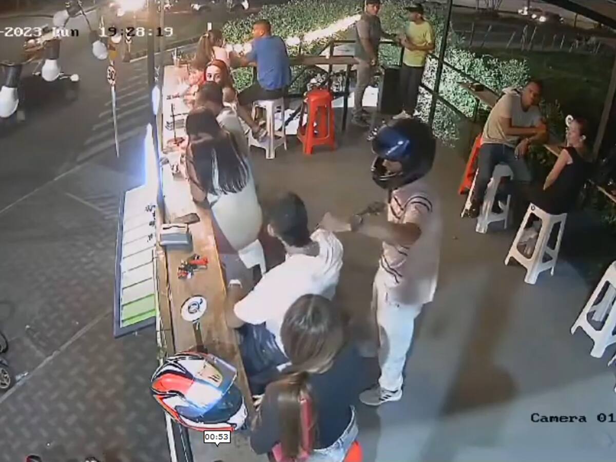 Atraco masivo en local de cholados en Ibagué