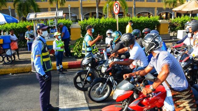 En 14 puntos pedagógicos se han explicado las nuevas medidas de circulación para motocicletas en Cartagena