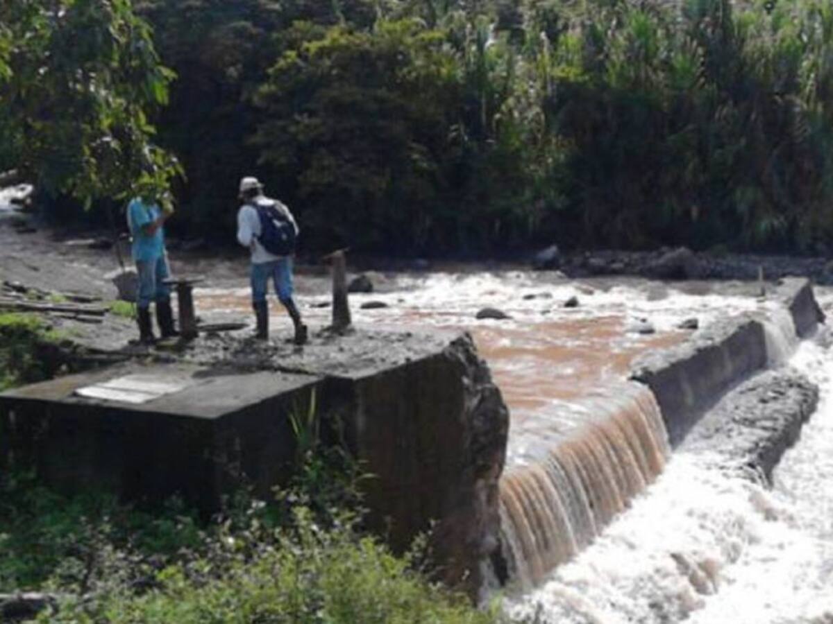 Seis acueductos rurales afectados por el invierno en San Agustín, Huila
