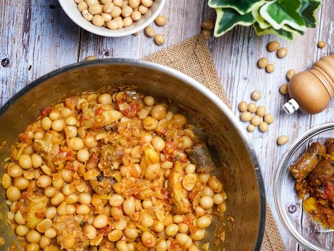 Imagen de referencia de garbanzos/ Getty Images