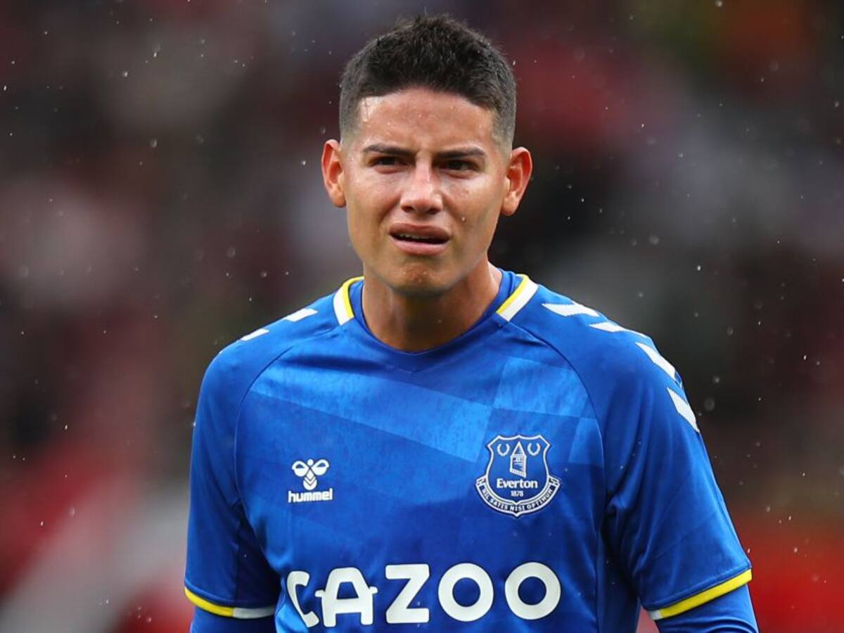 James Rodríguez se niega a Turquía y seguirá en el Everton