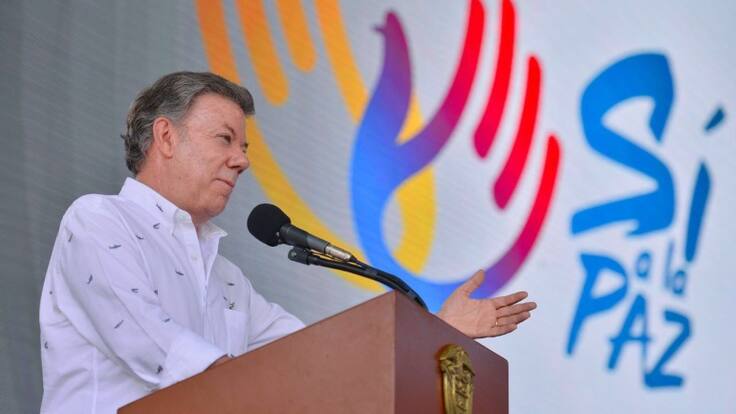 El presidente Juan Manuel Santos siempre ha sido un hombre de izquierda.