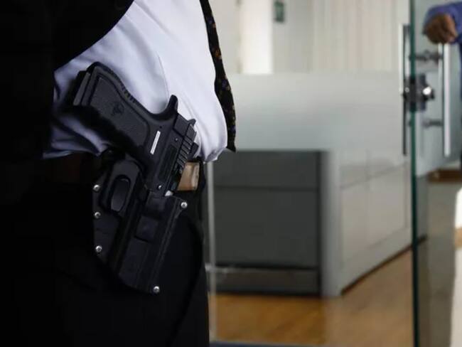 Armas de seguridad privada. Foto: Superintendencia de Vigilancia y Seguridad Privada