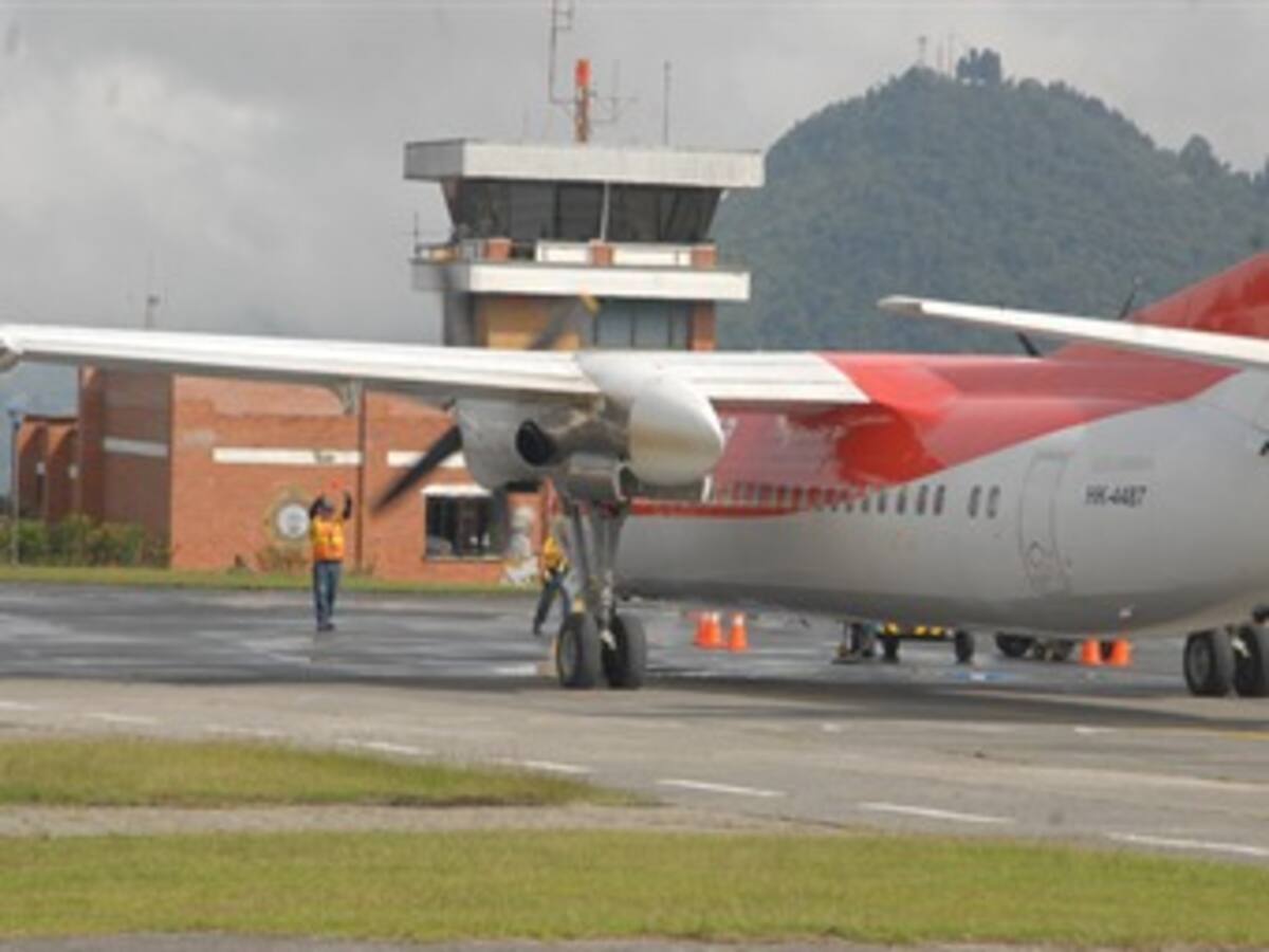 Cerca de tres mil millones de pesos invertirá la Aerocivil en el aeropuerto de Manizales