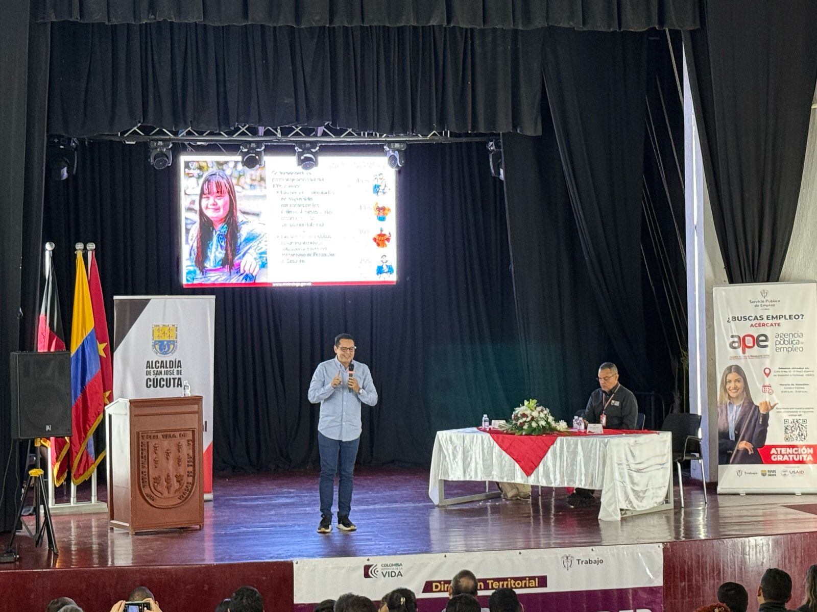 Capacitación del Ministerio del Trabajo en Cúcuta. / Foto: Caracol Radio.