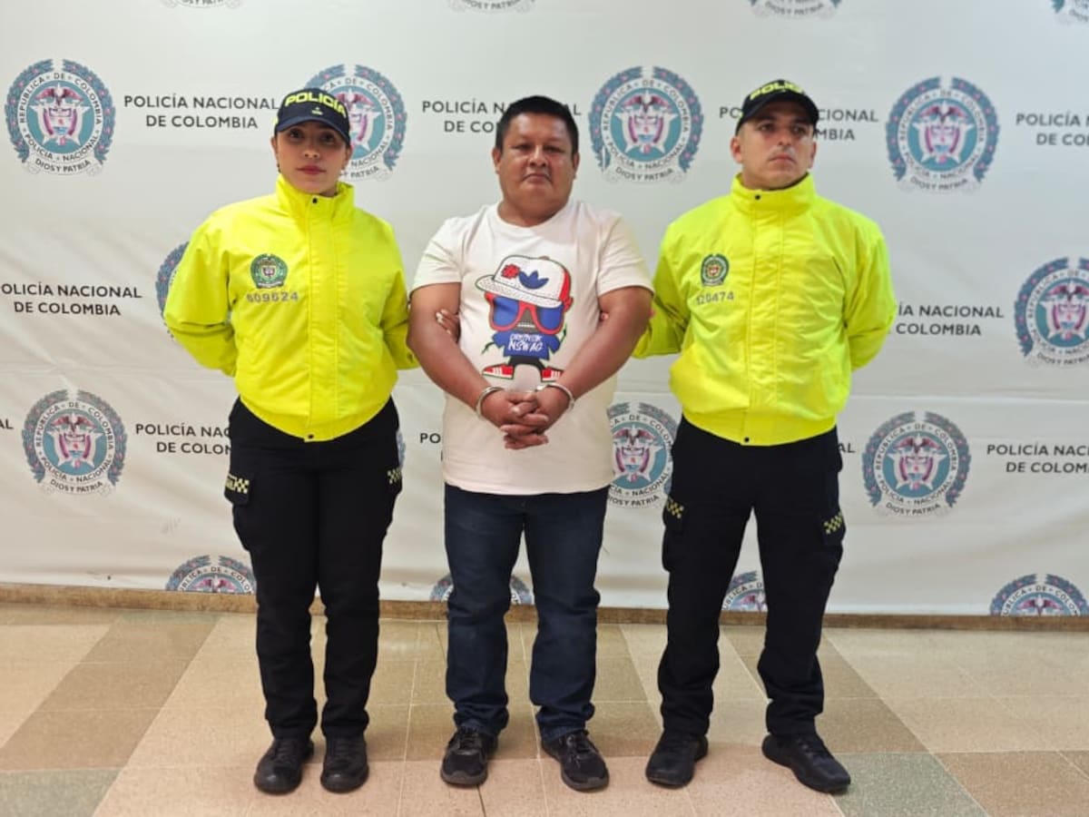 En Tolima, capturaron uno de los delincuentes más buscados del Quindío, con circular azul Interpol