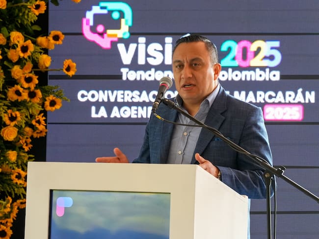 José Fernando Quintero, presidente de INDRA durante Visión 2025 // Foto: W Radio