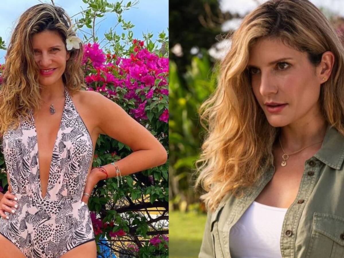 “Belleza refrescante”: Foto de Mabel Moreno bikinazo de leopardo