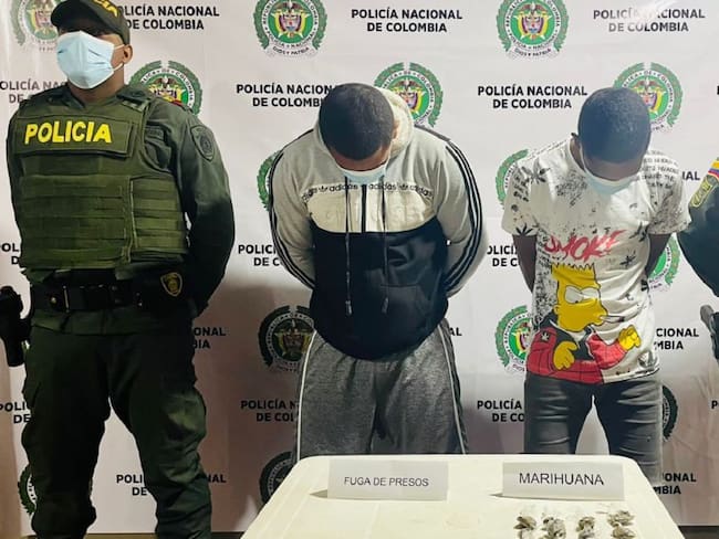 Dos hombres fueron detenidos cuando se movilizaban en la vía Pital-Cañaveral. Uno de ellos tiene casa por cárcel por violencia intrafamiliar