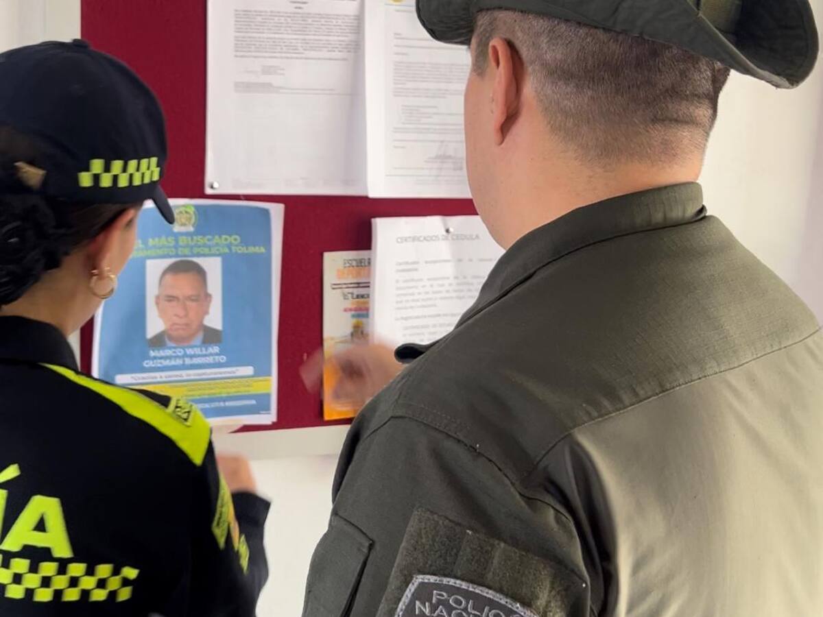 Autoridades del Tolima intentan cerrar el cerco a uno de los delincuentes más buscados