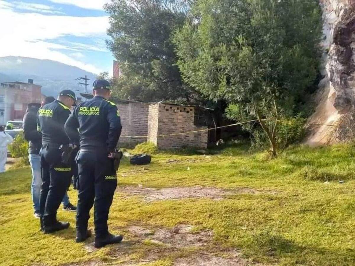 Autoridades en Sogamoso investigan causas de la muerte de mujer hallada en la loma Chacón