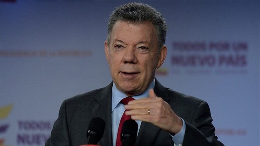 Juan Manuel Santos, presidente de Colombia. Foto: Colprensa