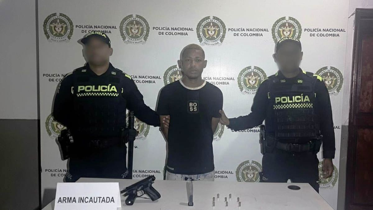 Capturado en Cartagena un sujeto que portaba un arma traumática con cartuchos modificados