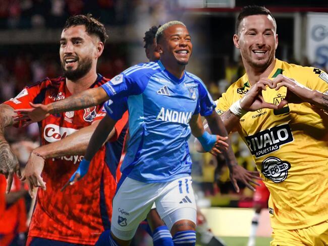 Tabla de goleadores del fútbol profesional colombiano 2025 / Caracol Radio