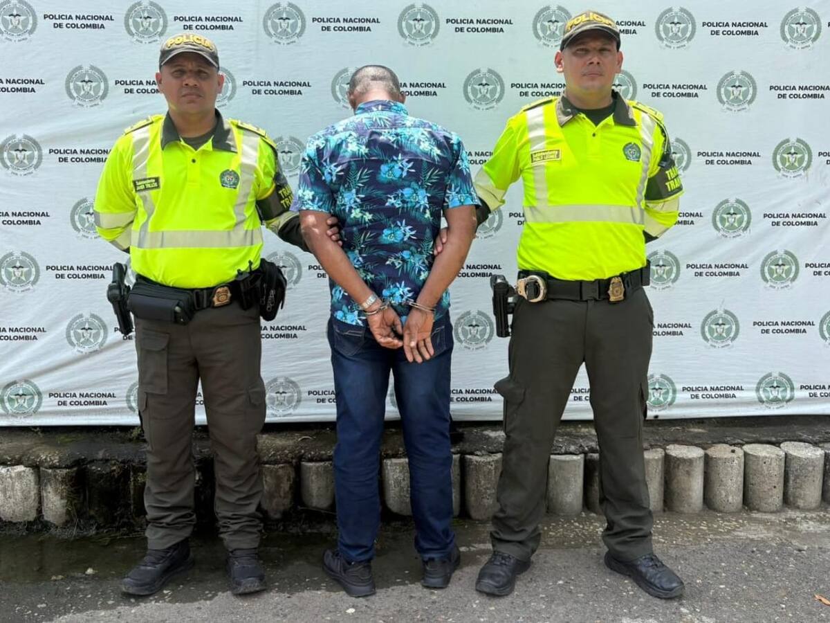 Capturado hombre por orden judicial en la vía San Onofre- Cartagena