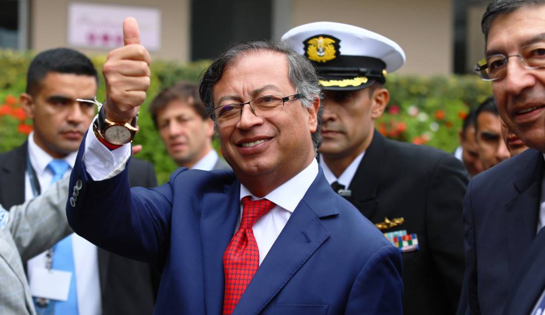 El presidente colombiano, Gustavo Petro.                Foto: Getty 