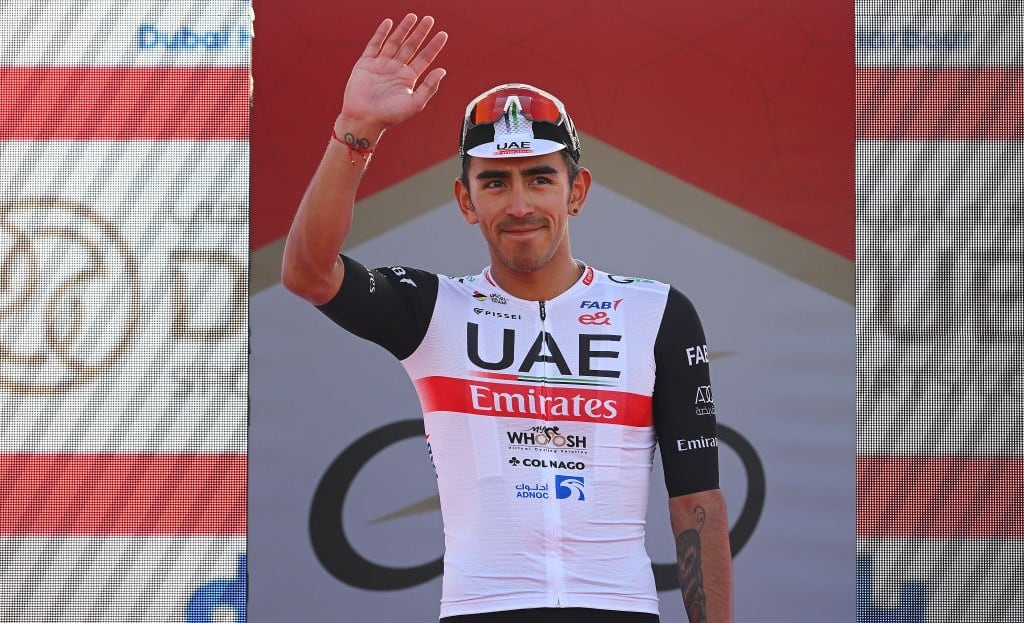 Juan Sebastián Molano, ciclista colombiano del UAE Emirates (Photo by Dario Belingheri/Getty Images)