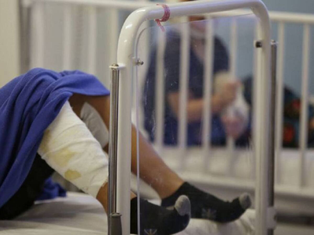 Segunda persona quemada por pólvora en época decembrina