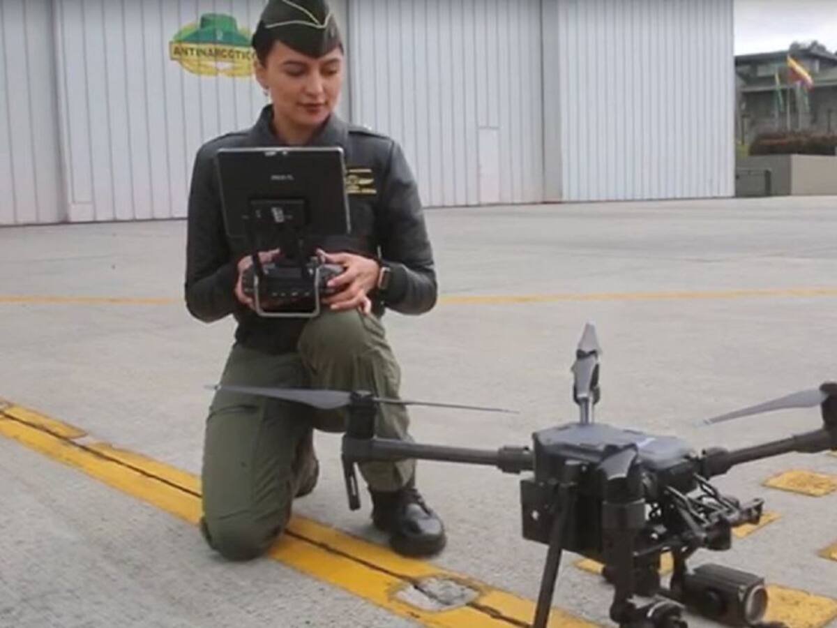 Con drones, Policía descubrió a expendedores de droga en Bogotá