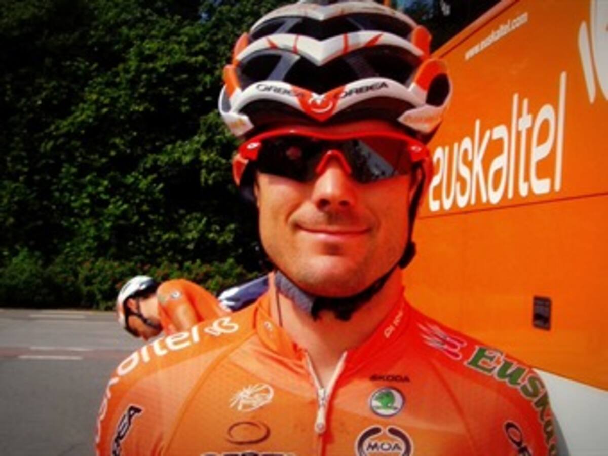 El ciclista Pablo Urtasun, del Euskaltel, abandonó el Giro de Italia por lesión