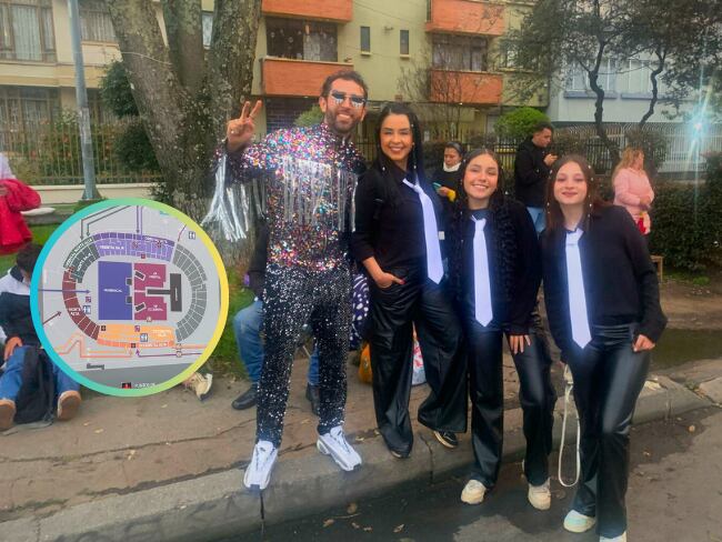 Así se vive el concierto de Shakira en Bogotá