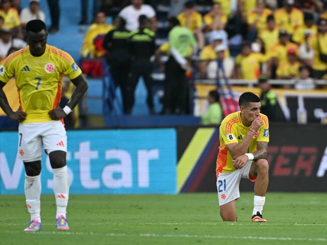 Confirman dos bajas de la Selección Colombia para enfrentar a Bolivia y Venezuela: ¿por qué?. (Photo by Luis ACOSTA / AFP) (Photo by LUIS ACOSTA/AFP via Getty Images)