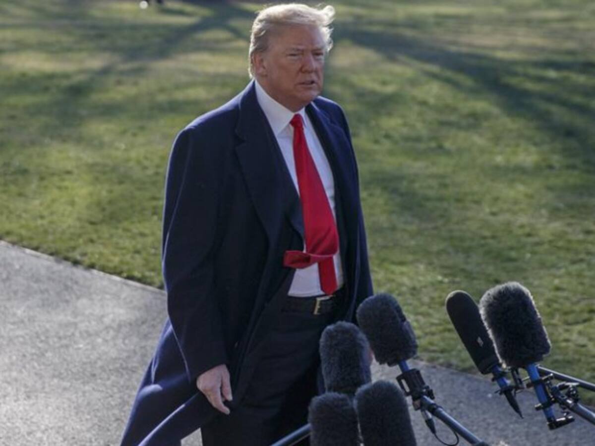 Trump asegura que tiene una forma de pensar "similar" a Mike Pompeo