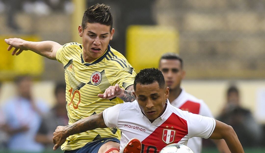 Perú vs. Colombia en un partido amistoso previo a la Copa América 2019
