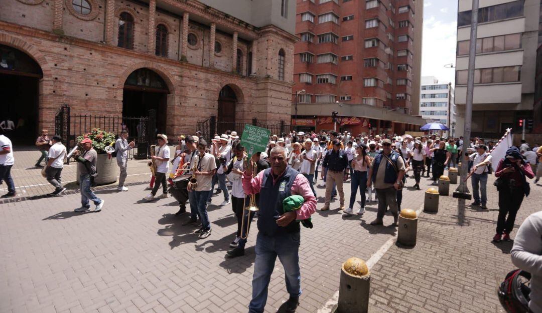 Marcha contra la minería