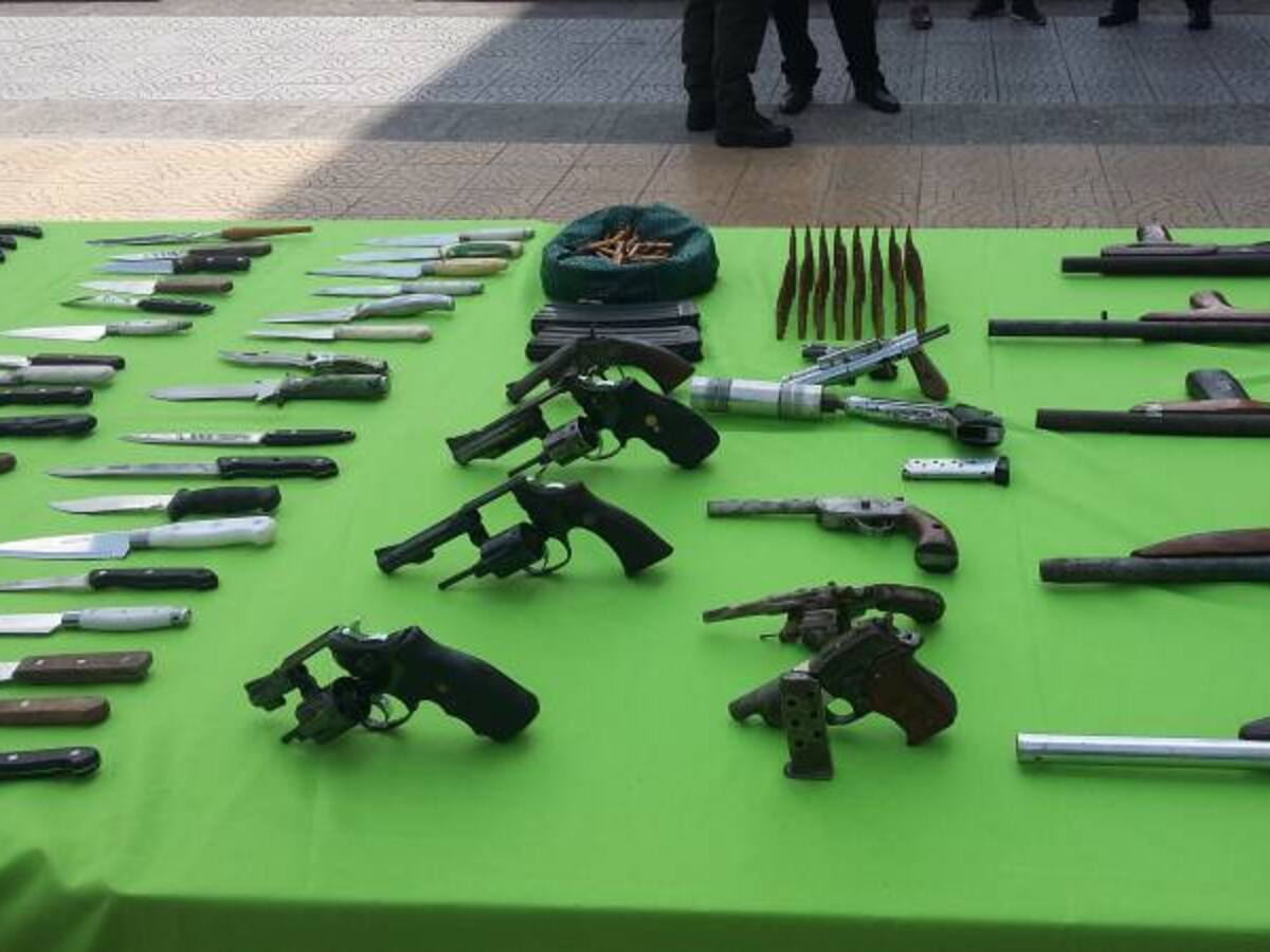 Capturan a 22 personas en Caldas