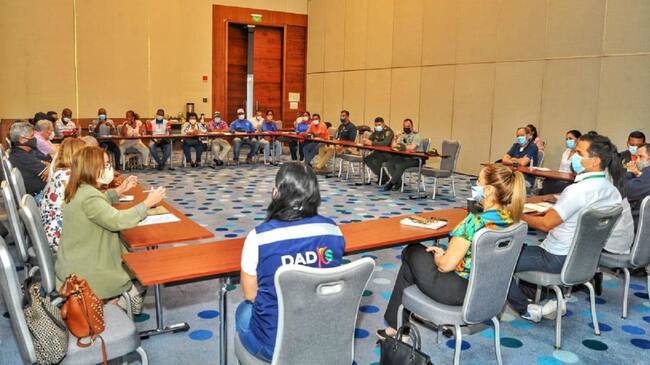 En la reunión participaron las comunidades de Bocala y Tierrabomba