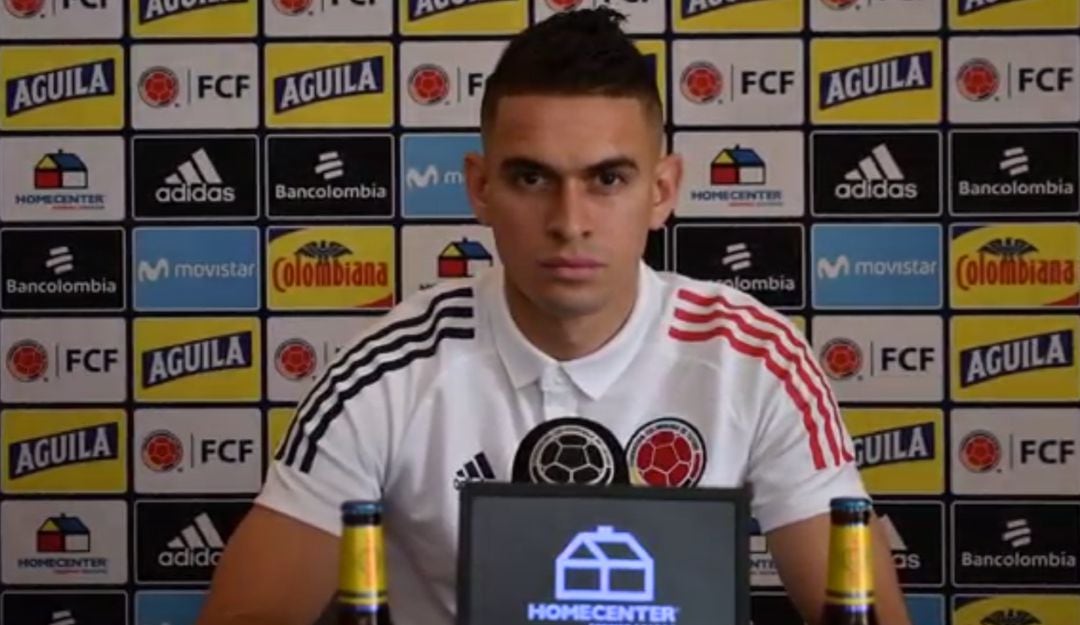 Rafael Santos Borré, delantero de River Plate y la Seleción Colombia