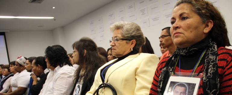 Víctimas de la guerrilla de las Farc.