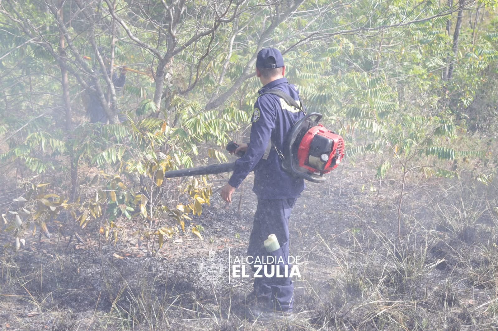 Bomberos de El Zulia, Norte de Santander, suspenden atención de emergencias. / Foto: Alcaldía de El Zulia.