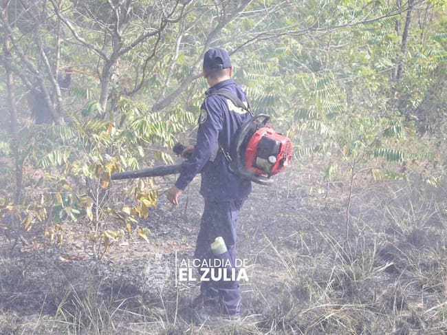 Bomberos de El Zulia, Norte de Santander, suspenden atención de emergencias. / Foto: Alcaldía de El Zulia.
