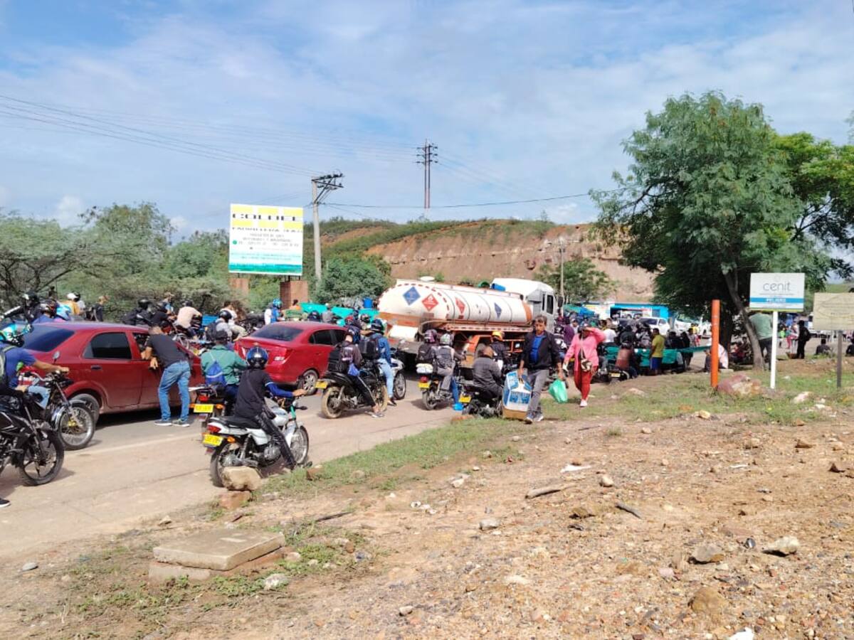 Bloqueos en la vía Zulia-Ocaña