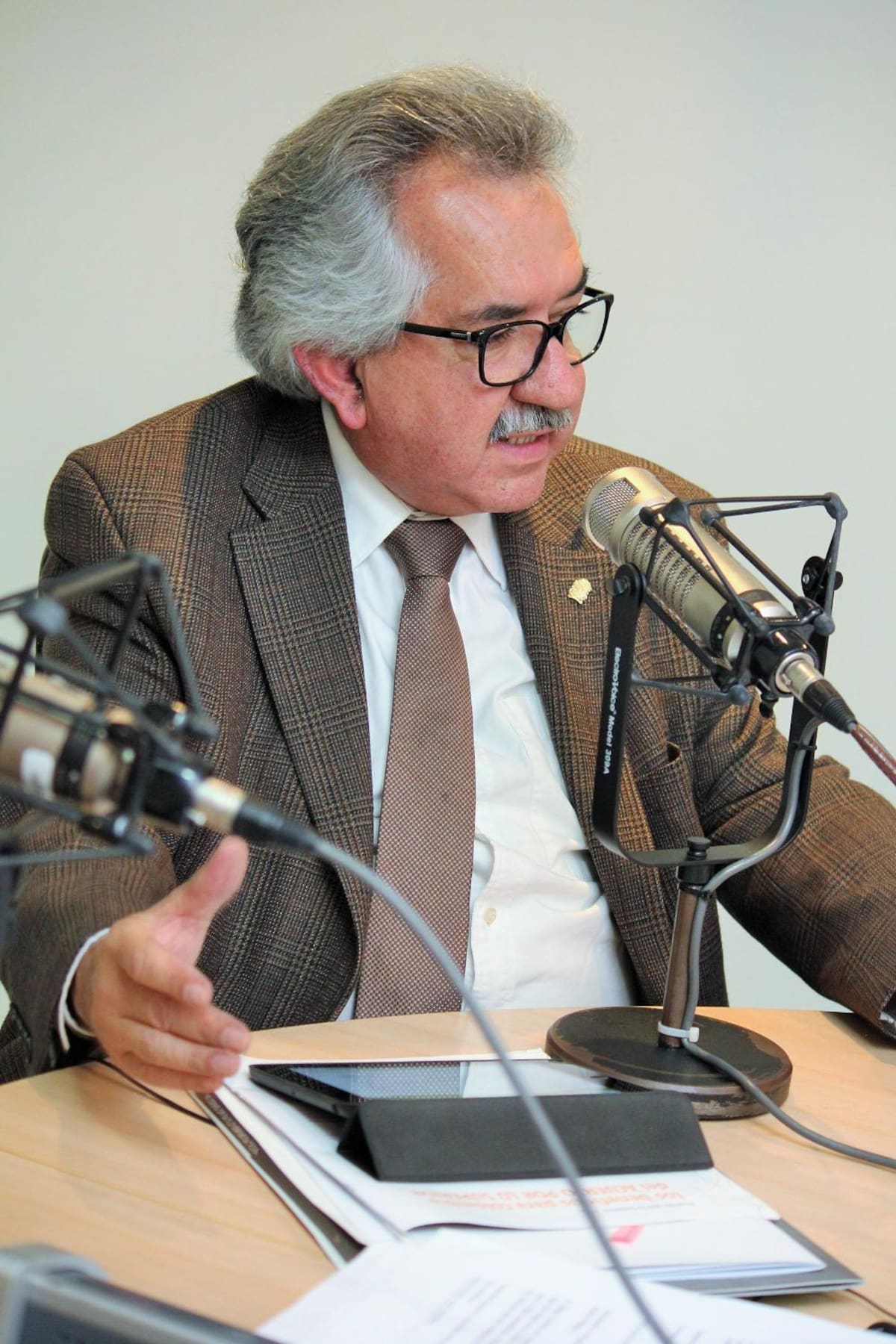 Ignacio Mantilla, rector de la Universidad Nacional.