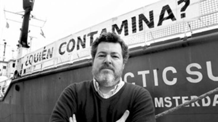 Juan López de Uralde , gerente ejecutivo de Greenpeace España