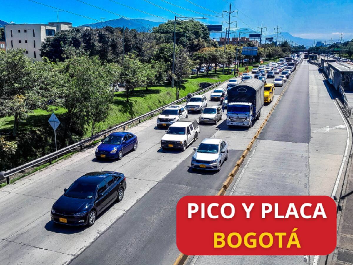 ¿Viaja el puente? Pico y placa en Bogotá para este fin de semana festivo